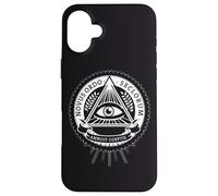 Illuminati All Seeing Eye Conspiracy Illusion Pyramid Case for iPhone 16 Plus