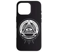 Illuminati All Seeing Eye Conspiracy Illusion Pyramid Case for iPhone 16 Pro