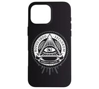 Illuminati All Seeing Eye Conspiracy Illusion Pyramid Case for iPhone 16 Pro Max