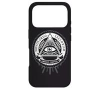 Illuminati All Seeing Eye Conspiracy Illusion Pyramid Case for iPhone 17 Pro
