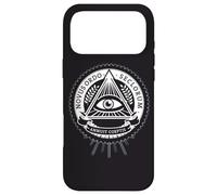 Illuminati All Seeing Eye Conspiracy Illusion Pyramid Case for iPhone 17 Pro Max