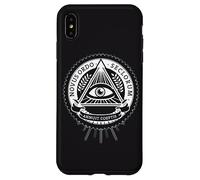 Illuminati All Seeing Eye Conspiracy Illusion Pyramid Case for iPhone XS Max