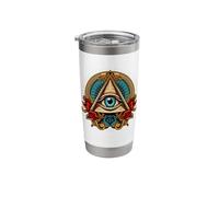 Illuminati All Seeing Eye Stainless Steel Insulated Tumbler
