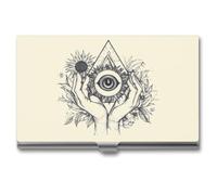 Illuminati Eye of Secret Business Card Case Slim Card Holder