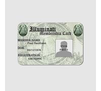 Illuminati Membership ID Card - Custom Made - Roleplay ID Card