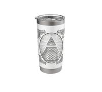 Illuminati Pyramid All Seeing Eye Stainless Steel Insulated Tumbler