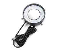 Illuminating LED Rings Light for Microscopes Featuring Adjustable Polarization 72 Bulbs Design USB Powered Adjustable Light