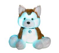 Illuminating Toy Light-Up Cuddly Dog With Soothing LED Glow for Infants and Toddlers - Interactive Stuffed Doll for Comfort and Sleeptime (B, 35X25CM)