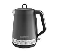 Morphy Richards Illumination 1.7L Jug Kettle, Rapid Boil, Boil Dry Protection, Pull off Lid, Limescale Filter, Easy View Window, 360 Cordless Base, Stainless Steel, Titanium , 108022