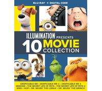 Illumination Presents: 10-Movie Collection (Blu-ray) Steve Carell (US IMPORT)