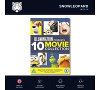 ILLUMINATION PRESENTS 10 MOVIE COLLECTION DVD ANIMATION Brand New UK R2