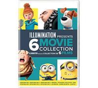 Illumination Presents: 6-Movie Collection (Despicable Me / Despicable Me 2 / Despicable Me 3 / Minions / The Secret Life of Pets / Sing)
