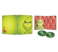 Illumination Presents: Dr. Seuss' The Grinch Limited Edition Steelbook Blu-Ray + DVD + Digital