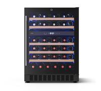 Illuminosa under-counter wine cooler | dual zone | 129 litres | 46 bottles | 60 cm