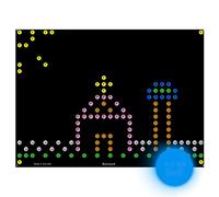 IllumiPeg Farm Refill templates for Basic Fun Lite Brite Magic Screen Retro Style (12 Sheets, 6x8)