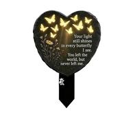 Illusion-Glow Butterfly Grave Stake, Multi-Style Memorial Garden Ornament