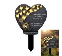 Illusion-Glow Butterfly Grave Stake, Multi-Style Memorial Garden Ornament