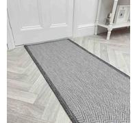 Illusion Indoor/outdoor Hallway Runner Rug - Durable, Reversible & Hardwearing Carpet For Home Or Garden