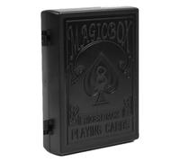 Illusion Magic Box - Fantasy Stage Accessory, Paper Trick Kit, Card Reveal Props, Professional Magician Set | Poker Box Design for performance close up magic party with paper restoration