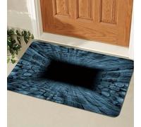Illusion Rug, Rugs That Look Like a Hole, Dog Gets Scared of 3D Hole Carpet, 3D Carpet Bottomless Hole Optical Illusion Area Mat, Test & Play with Your Dog or Cat