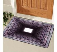 Illusion Rug, Rugs That Look Like a Hole, Dog Gets Scared of 3D Hole Carpet, 3D Carpet Bottomless Hole Optical Illusion Area Mat, Test & Play with Your Dog or Cat