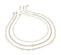 Illusion Stacking Necklace Set - female - Olivia Burton - Necklaces - Yellow - ONE SIZE - Accessories ONE SIZE