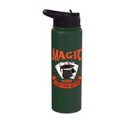 Illusionist Conjuror Magician Magic Tricks Performer Artist Stainless Steel Insulated Water Bottle