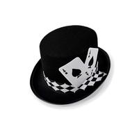 Illusionist Hat Costume Headpiece - Performance Accessory, Stage Entertainer Apparel, Party Show Costume | Magician Hat For Halloween Cosplay Stage Shows Amateur Hobbyists Professional Entertain