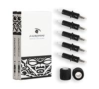Illusionist Ultra Premium Professional Cartridge Needles w/Grip Wrap Tape #12 Curved Magnum 20 Pack (1215CM)