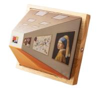 Illusionlight 3D Ambient Lamp, USB Charge 3D Naked Eye Visual Night Light 3D Glasses-Free Gallery Optical Illusion Wall Lamp(Style 2)