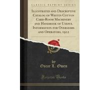 Illustrated and Descriptive Catalog of Whitin Cott