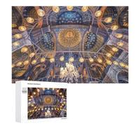 Illustrated Architecture in Cairo Jigsaw Puzzle, 1000 PCS, for Adults, An Engaging Indoor Activity for Quiet Evenings, at Home