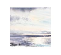 Illustrated Birthday Card - Beautiful Coastal Watercolour - View To The Sea