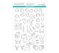 Illustrated Boys & Girls Clear Stamp Set by Josh Griffiths Studio