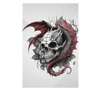 Illustrated Jigsaw Puzzle for Adults, Bones Of The Fire Breather, 1000 PCS