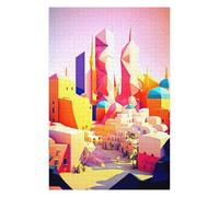 Illustrated Jigsaw Puzzle for Adults, Cairo, 1000 PCS
