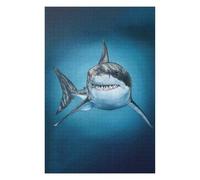 Illustrated Jigsaw Puzzle for Adults, Shark Painting Art, 1000 PCS