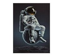 Illustrated Jigsaw Puzzle for Adults, Sitting on The Moon, 500 PCS
