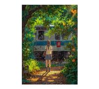 Illustrated Jigsaw Puzzle for Adults, Staying Back, 300 PCS