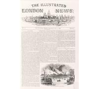 Illustrated London News. Front page of first issue dated May 14 1842. Fourth reprint. The news magazine was launched in 1842 and stopped publication in 2003 Poster Print by Ken Welsh (11 x 17)