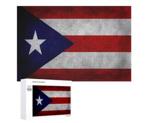 Illustrated Puerto Rico Jigsaw Puzzle, 1000 PCS, for Adults, An Engaging Indoor Activity for Quiet Evenings, for Family Fun