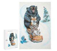 Illustrated The Big Hill Jigsaw Puzzle, 1000 PCS, for Adults, Versatile Leisure for Adults Who Enjoy Jigsaws, for Cosy Nights