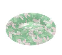 Illustration Azalea Sage Green Peach Pet Dog Beds Donut Cuddler fluffier Kitten Beds for Medium Size Pets Sleeping