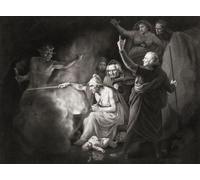 Illustration for William Shakespeare Henry VI Part II Act I Scene IV. From an 18th Century Print by Robert Thew after a work by Charles Playter. Poster Print by Ken Welsh (18 x 13)