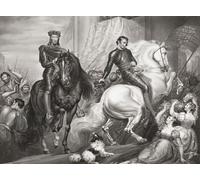 Illustration for William ShakespeareÔøΩs play Richard II Act V Scene II. From an 18th century engraving by Robert Thew after a work by James Northcote. Poster Print by Ken Welsh (18 x 13)