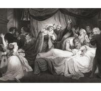 Illustration for William ShakespeareÔøΩs play Romeo and Juliet Act IV Scene V. From an 18th century engraving by Georg Facius and Johann Facius after a work by John Opie. Poster Print by Ken Welsh (18