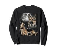 Illustration German Shepherd Dog Owner Lover Sweatshirt