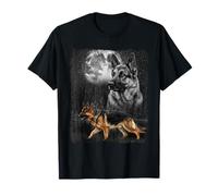 Illustration German Shepherd Dog Owner Lover T-Shirt