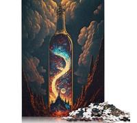 Illustration of The World 1000 Piece Jigsaw Puzzles for Adults | | Family Fun Jigsaws Puzzles for Adults Gifts Intellectual Games 1000pcs (75x50cm)