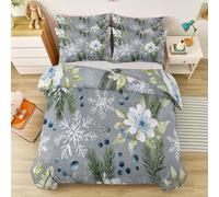 Illustration watercolor leopard print bow heartDuvet Set Soft, Printed Bedding Set Brushed beige brown, Microfiber Duvet Cover with Pillowcases 135 x 200 cm